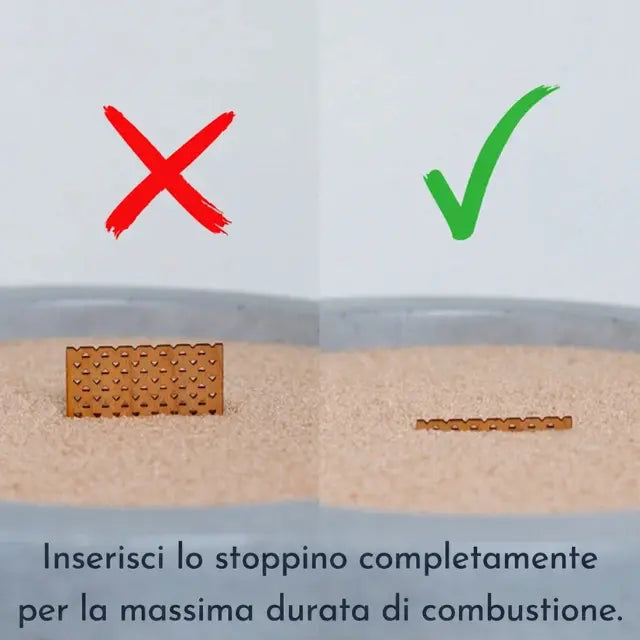 5 Stoppini in legno XL - NEW!