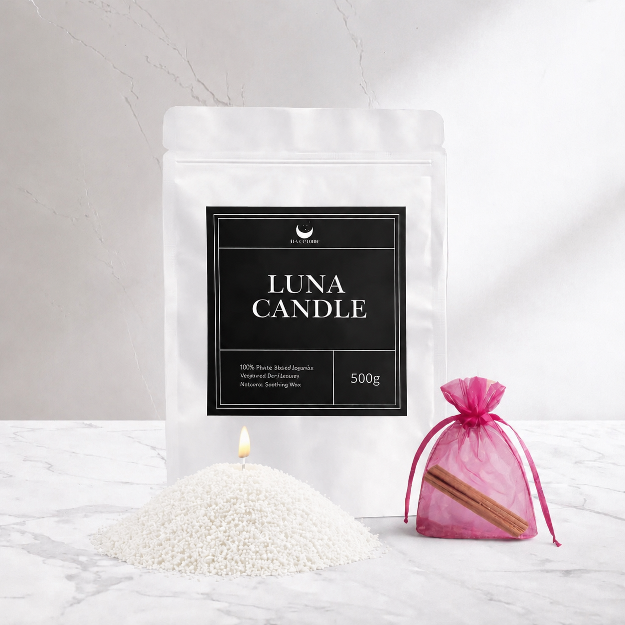 Perle di cera - Bianco