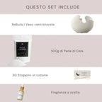 Nebula Bundle | Perle di cera e Vaso