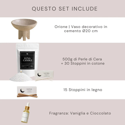 Autunno Bundle | Vaso e Perle di cera