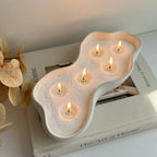 Eclissi | Vassoio Centrotavola Ondulato