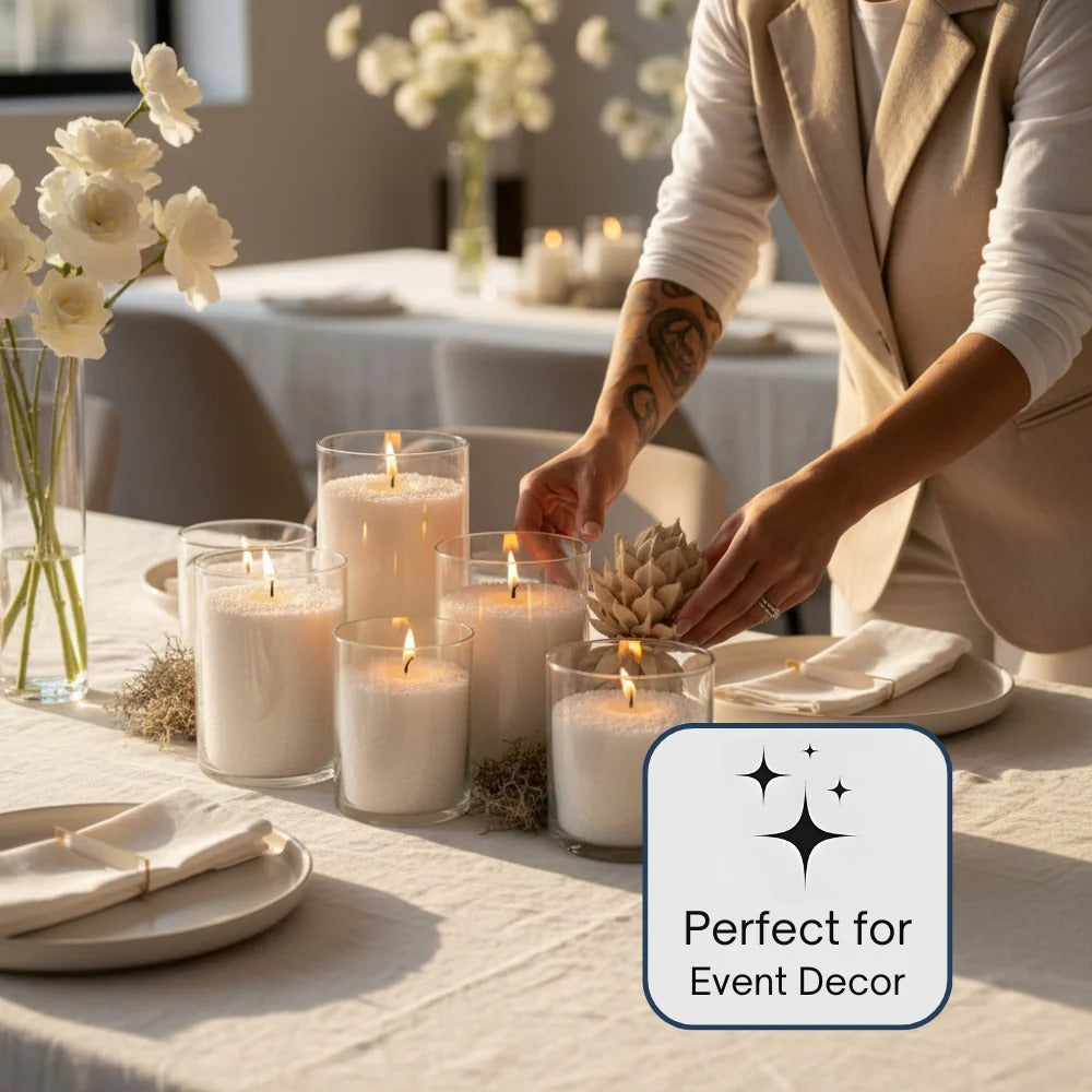 LunaCandle® - Sabbia di cera per candele